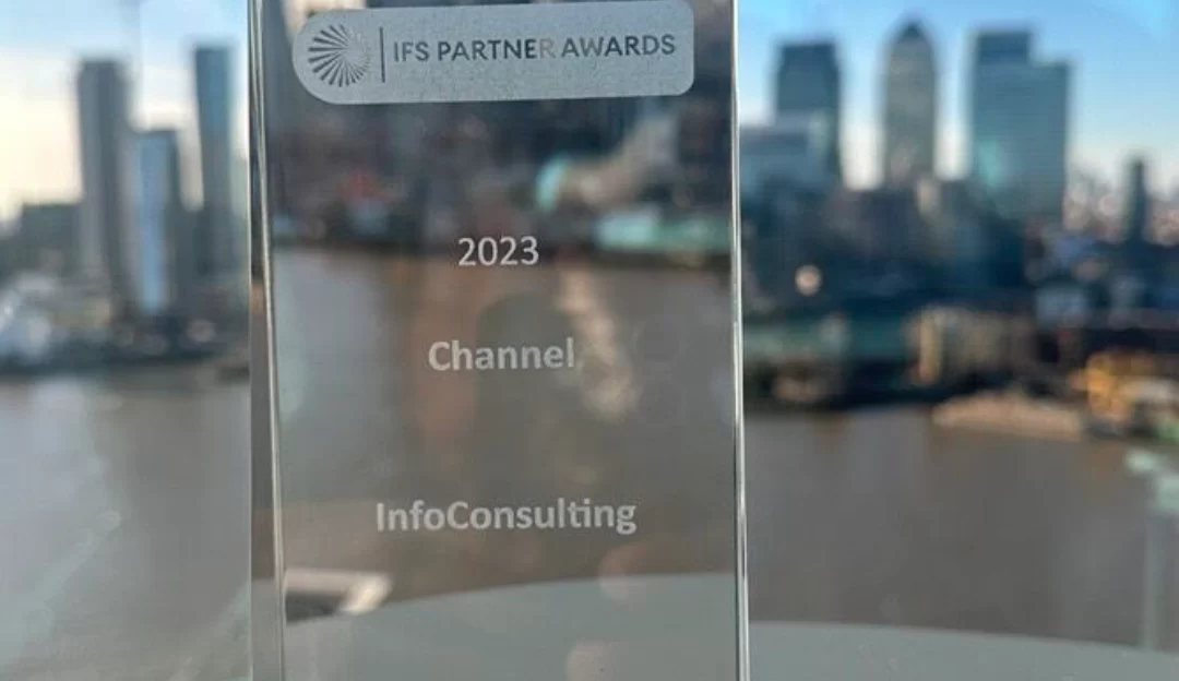 InfoConsulting Otrzymuje Globalną Nagrodę IFS Channel Partner of the Year